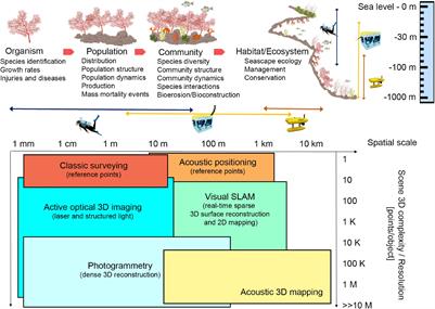 Needs and Gaps in Optical Underwater Technologies and Methods for the Investigation of Marine Animal Forest 3D-Structural Complexity